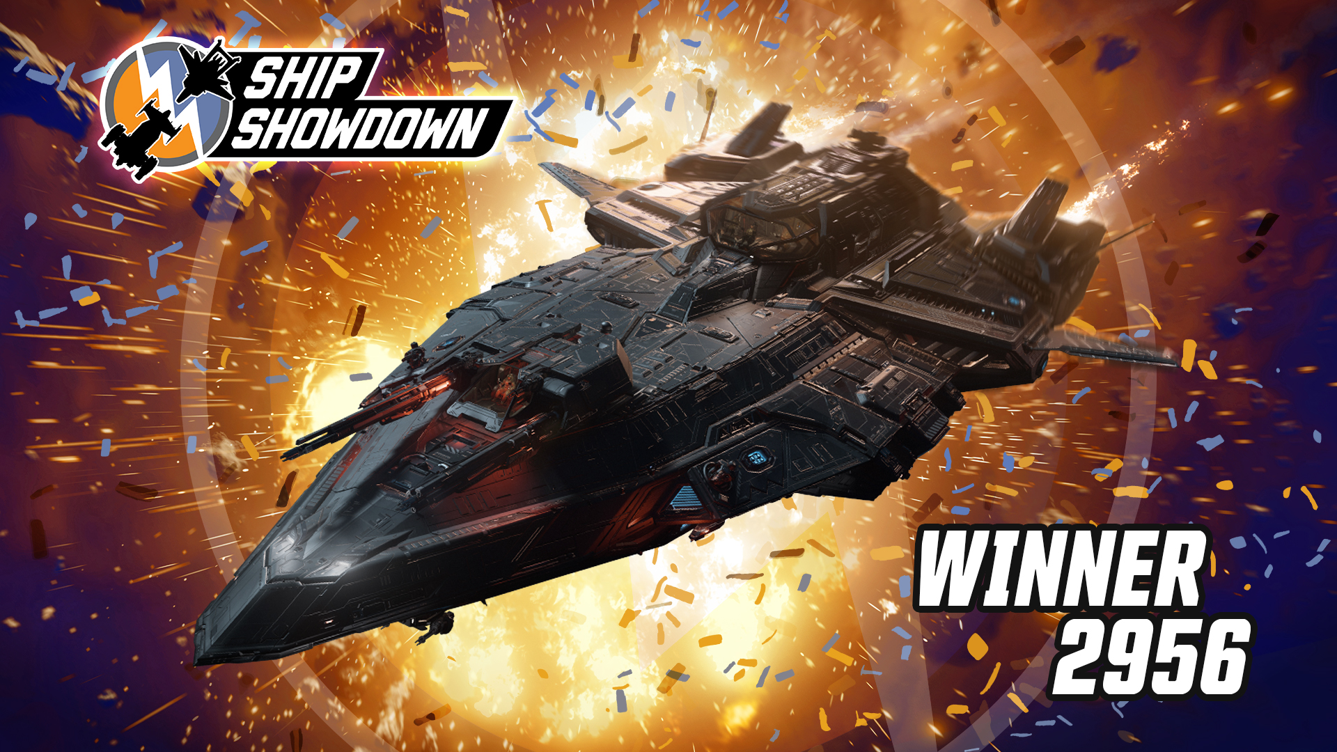 Ship Showdown 2956 — vainqueur RSI Perseus